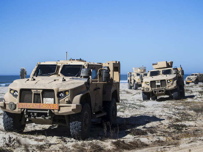 Finally, students take the JLTV