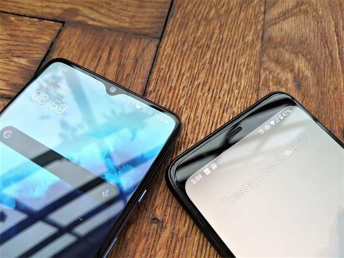 For those who prefer bigger screens, the $600 OnePlus 7T has a 6.55-inch screen, while the Pixel 4 XL, which costs $900, has a 6.3-inch screen.