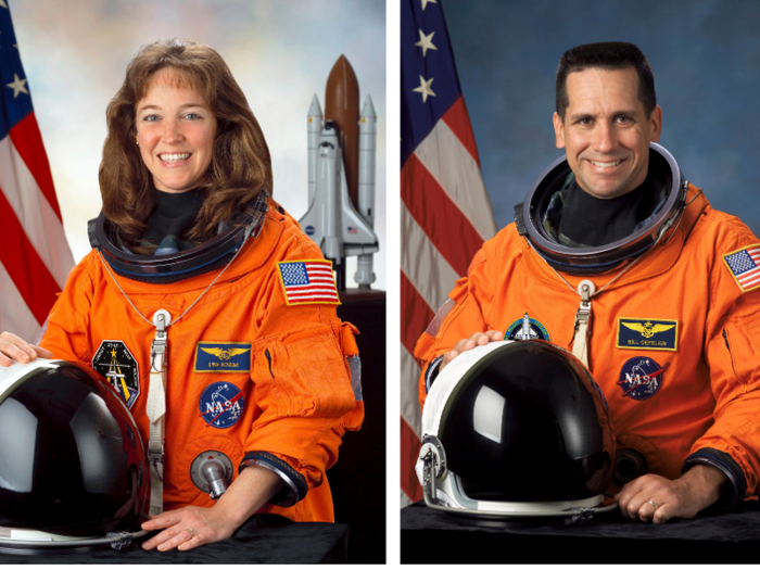 NASA — William Oefelein & Lisa Nowak