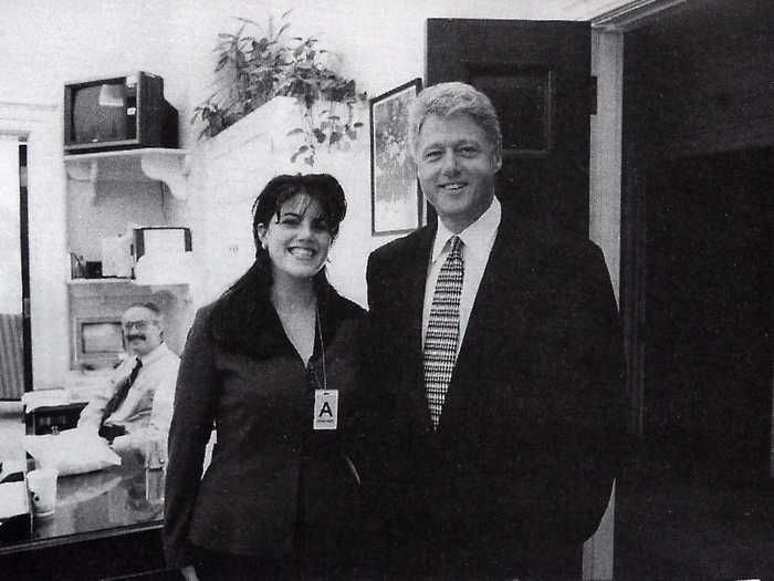 White House — Bill Clinton & Monica Lewinsky