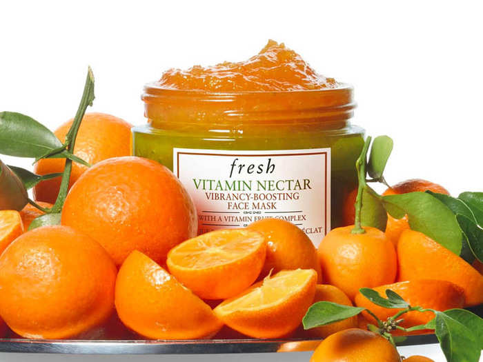 A face mask that harnesses the natural benefits of citrus