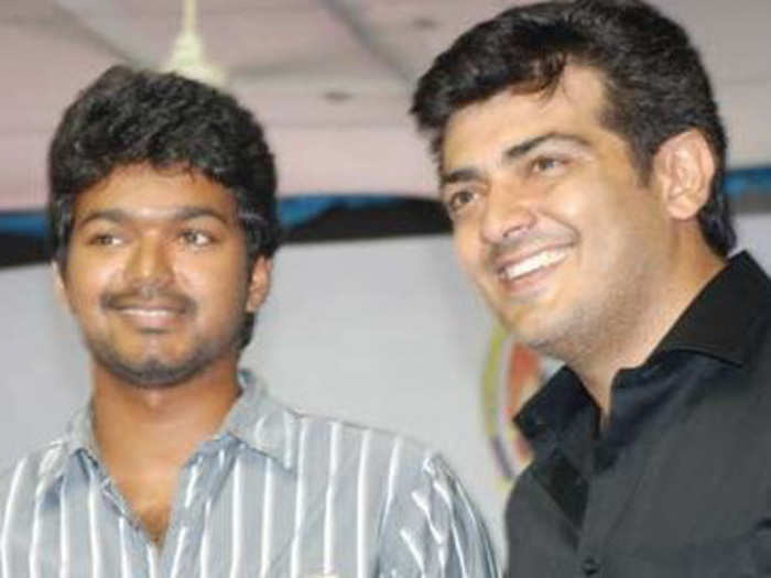 The rivalry between the two took root when Vijay called one the bad guys in Geethai, Thala. Ajith remained quiet and Vijay issued a clarification.