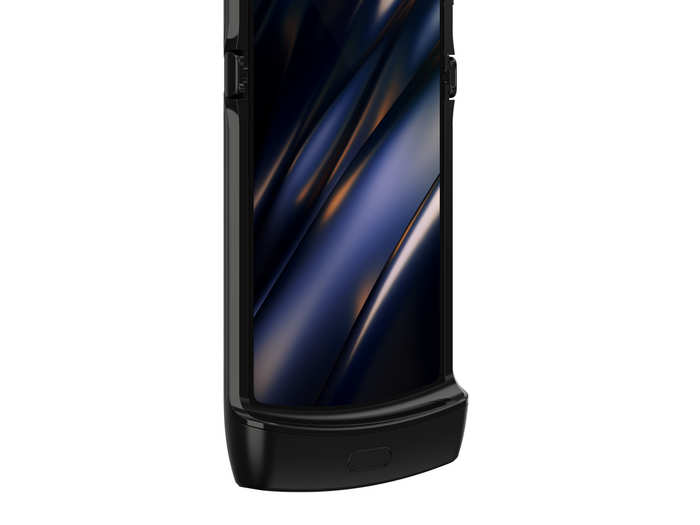 The new Razr retains the original design