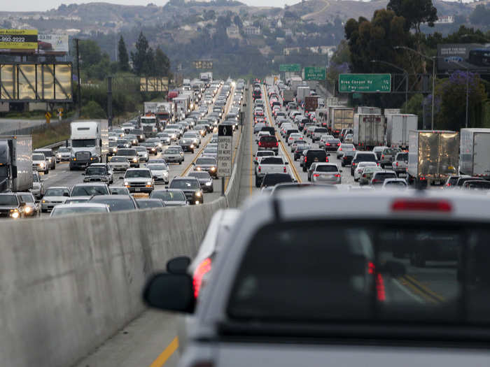 To top it all off, California is heavily dependent on cars.