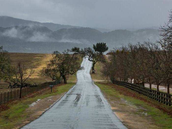 The drought caused land to sink in the Central Valley, the state