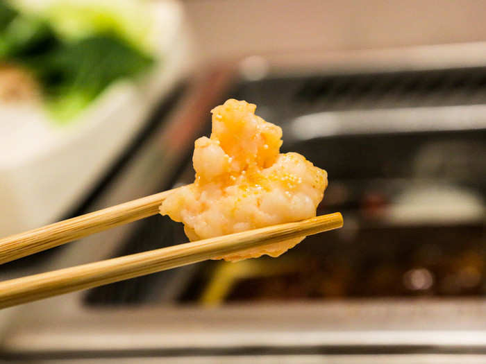 They were melt-in-your-mouth soft. But after a few shrimp paste balls, I had to move on.