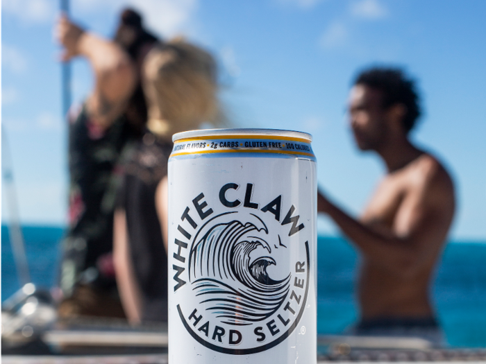 Von Mandl is very confident that the White Claw craze isn