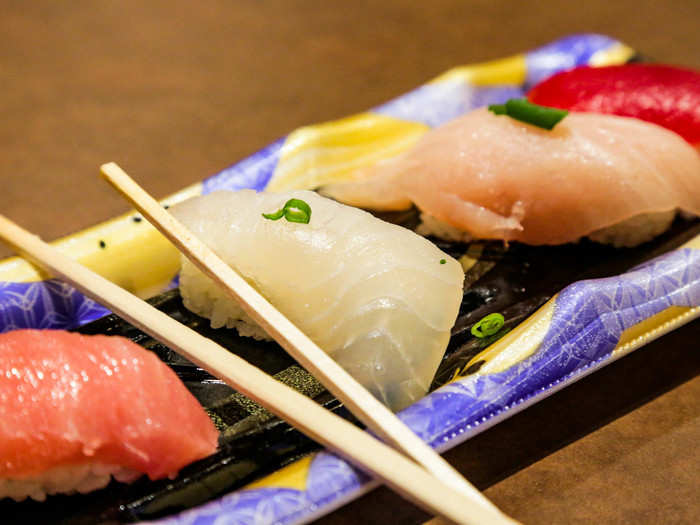 Every single piece of fish was fresh, butter-soft, and completely sinew-free. The sushi beds were compact, and the rice was perfectly seasoned.