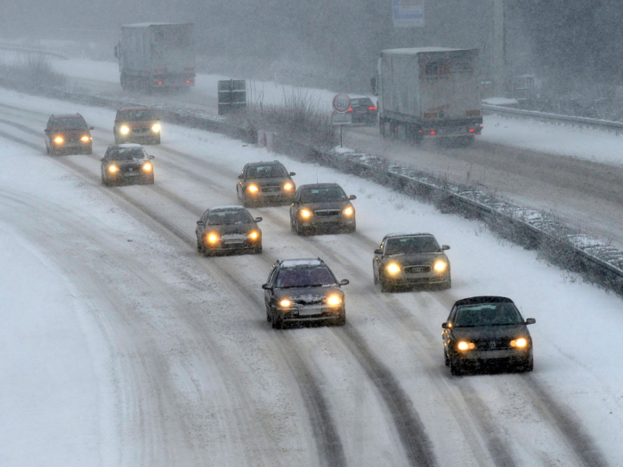 Give your vehicle extra time before you get on the road and build extra time into your commute.