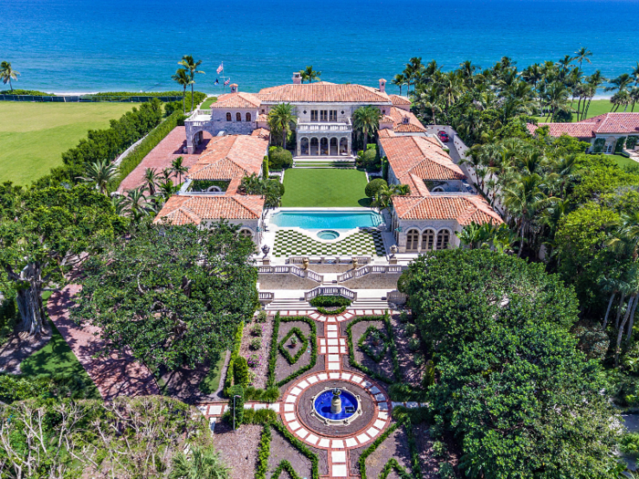 7. An oceanfront estate in Palm Beach, Florida, sold in 2019 for $110,250,000.