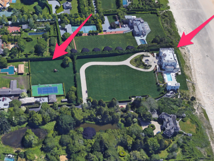 T8. Three properties on Lily Pond Lane in East Hampton, New York, sold in a single sale in 2016 for $110 million.