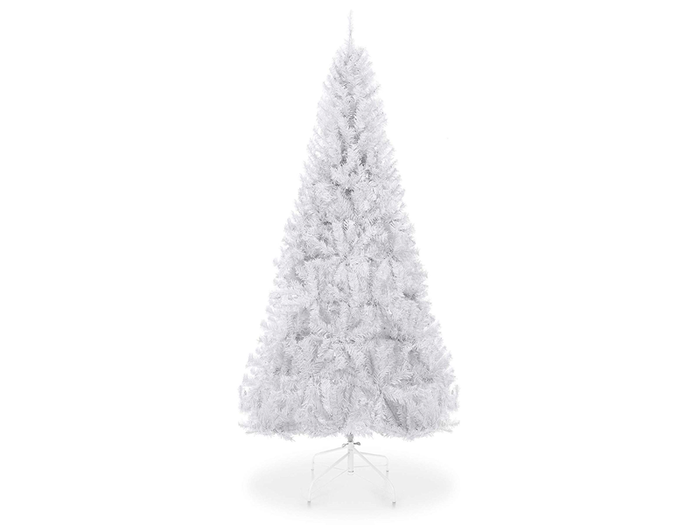 A 6-foot tree that has a good amount of clearance for decor or presents underneath