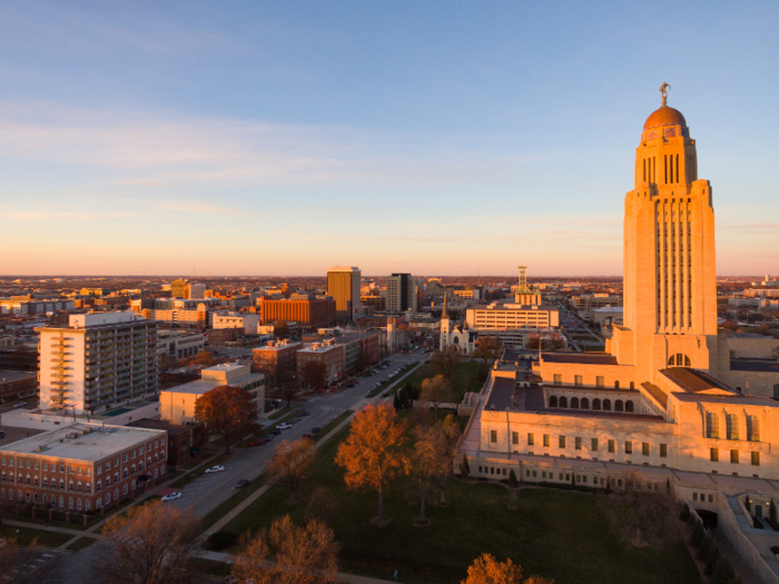 The living wage in Nebraska is $65,162.