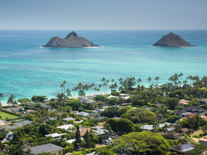 The living wage in Hawaii is $136,437.