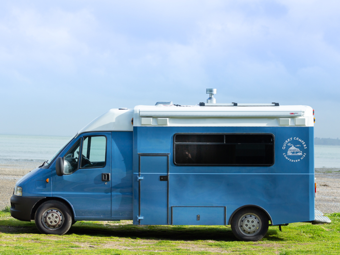 Ivan was built on a 2006 Fiat Ducato.