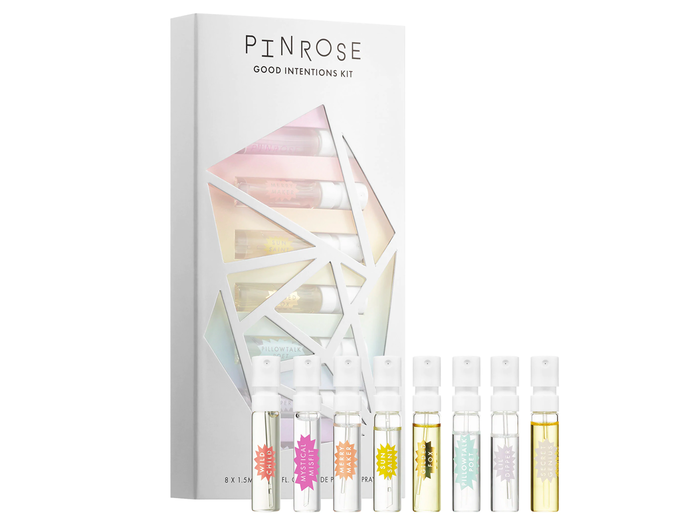 A perfume sampler