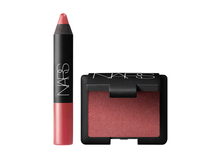 A mini lip pencil and blush they can stash at their desk