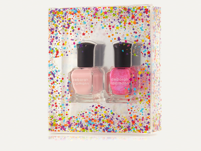 A colorful nail polish set