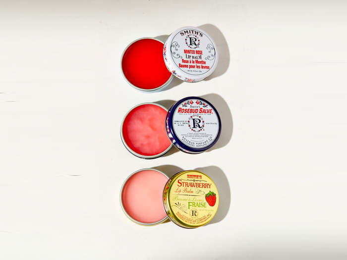 A set of cult-favorite lip balms