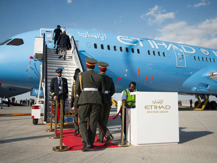 Some airlines roll out the red carpet. Literally.