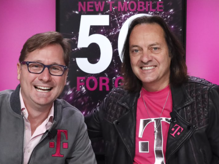 T-Mobile announced in November that Legere would be stepping down in May 2020. It