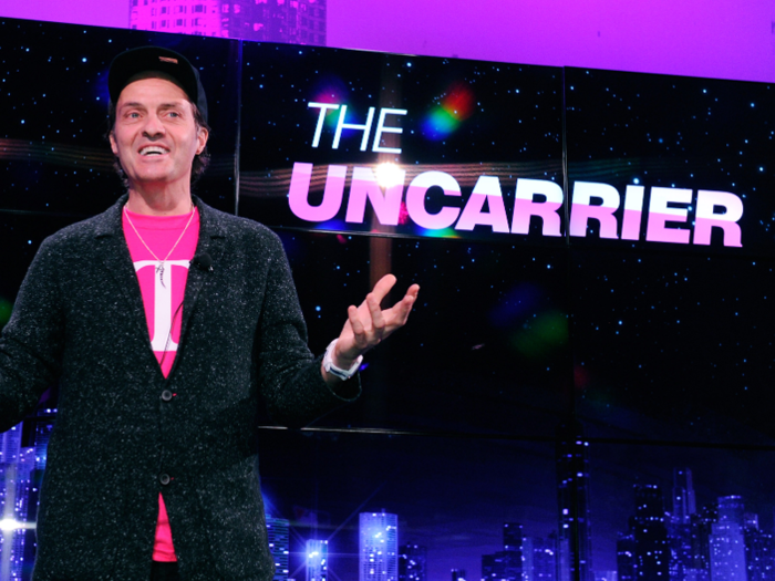 Legere branded T-Mobile as an "uncarrier," a philosophy meant to represent the company