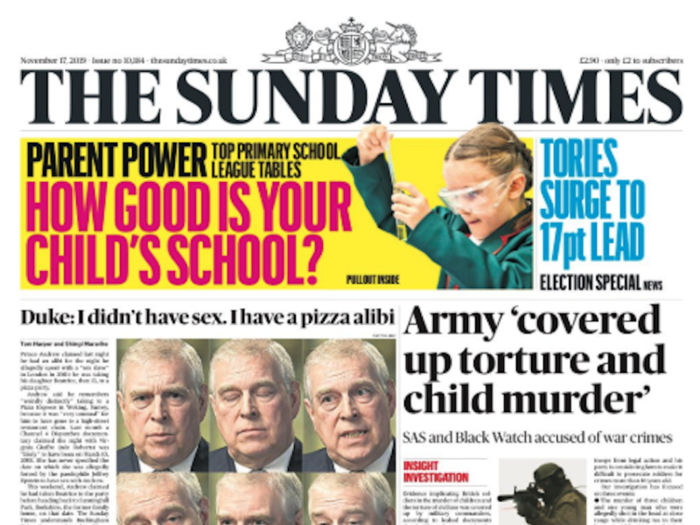 Prince Andrew also claimed that the night Giuffre Roberts alleged he met her at a club, he was actually at a pizza party with his eldest daughter.