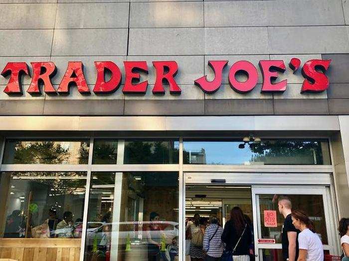 First, we stopped a Trader Joe