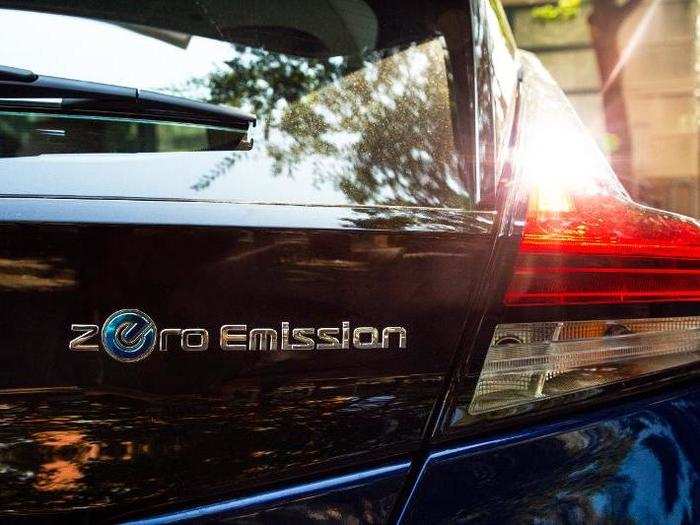 The goal when the Leaf was launched was for the Japanese automaker to embrace a "zero emission" future. It hasn