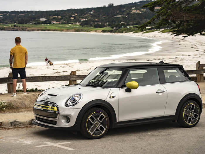 The MINI Cooper SE could impress LA audiences with its claimed 6.9-second 0-60mph time.