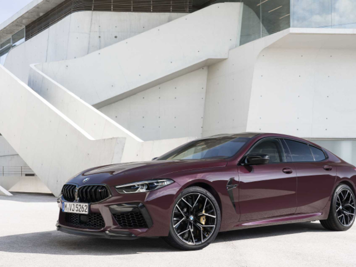 BMW is also pulling the cover off the more burly M8 Gran Coupe.