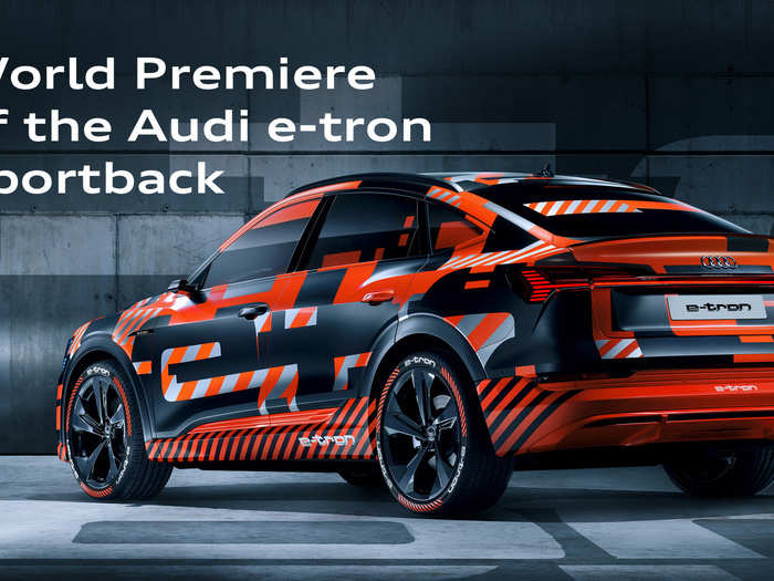 Audi will also bring its e-tron Sportback to LA. It