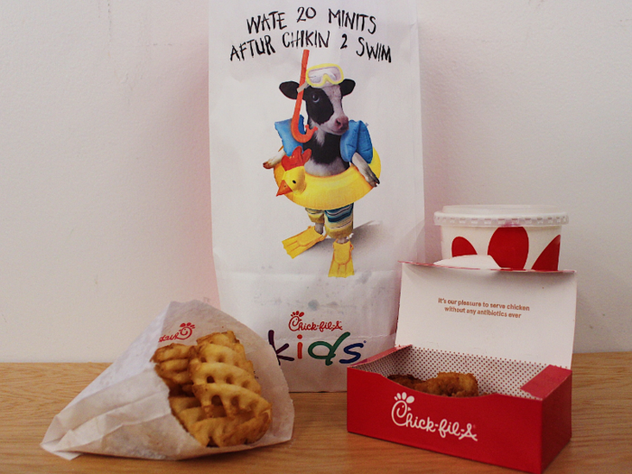 1. CHICK-FIL-A: The best kid