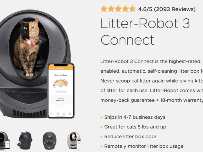 6. Litter-Robot 3 Connect