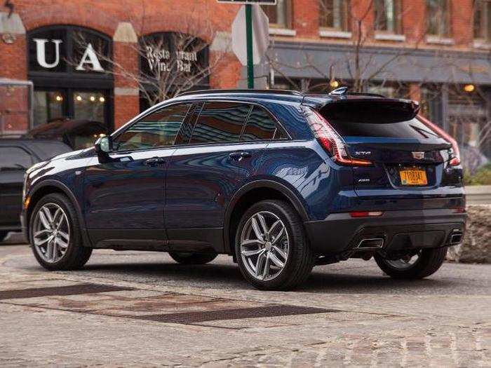 The cheapest XT4 is about $35,000, which is pretty good for an elegant, premium, small SUV. The XT4 is that rare crossover that looks as good from the back as it does from the front. The SUV is on the large side of subcompacts, really more or a hybrid subcompact/compact.