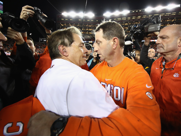 Now check out the highest-paid coaches in college football: