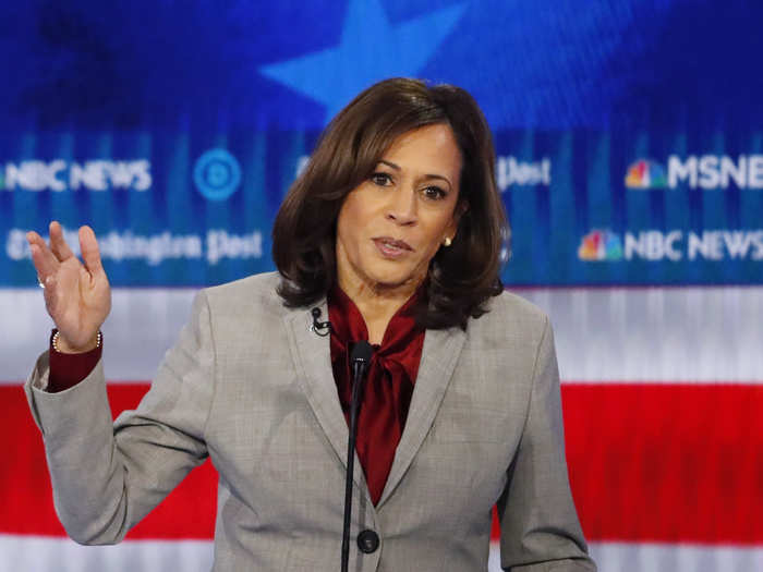 Harris made a powerful plea to recognize and lift up the voices of black women in the Democratic party.