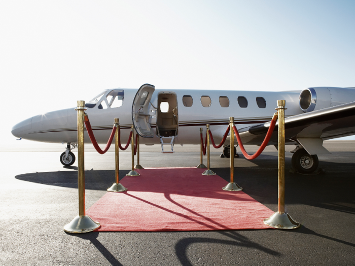 So do private jets, thanks to upkeep costs.