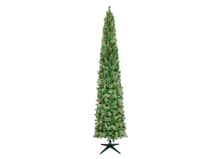 A 9-foot tree with a narrow shape