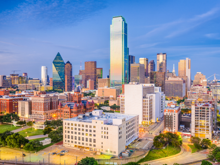 The median home price in Dallas, Texas, is $271,100.