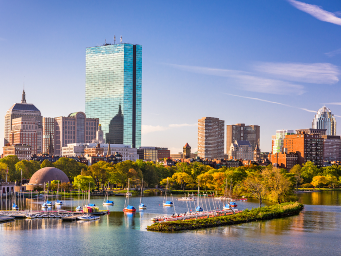 The median home price in Boston, Massachusetts, is $507,400.