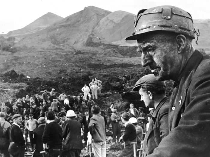 There was also a struggle to get rid of the rest of the coal-waste tips. Locals argued it was a psychological burden to have the remaining tips looming over their town. But it took protesters dumping coal waste in the Welsh Office for the government to agree to get rid of them. But the NCB wouldn