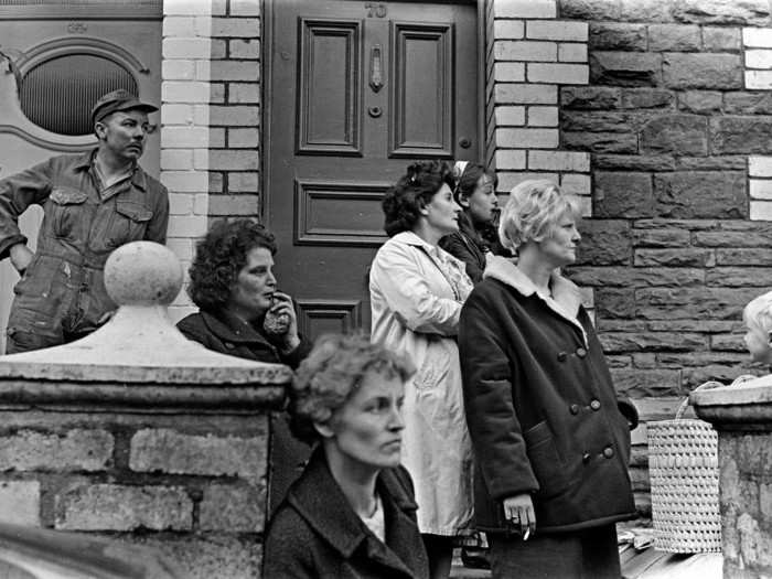 People stood in the streets dazed, unable to comprehend what had happened. Cyril Vaughan, a teacher at the neighboring school, told BBC seconds after it hit it was quiet. "As if nature had realized that a tremendous mistake had been made and nature was speechless."