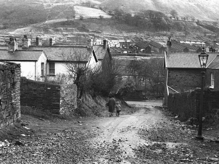 It was a drizzly morning, with low clouds. Students walked to school, for the last half-day of term. Yvonne Price, a 21-year-old police officer at the time, told Wales Online the weather was "nasty," while Reverend Irving Penberthy, who was driving that morning, said it was so misty he could barely see across the valley.