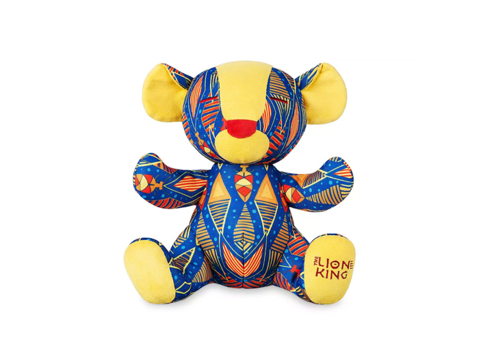 A vibrant Simba plush