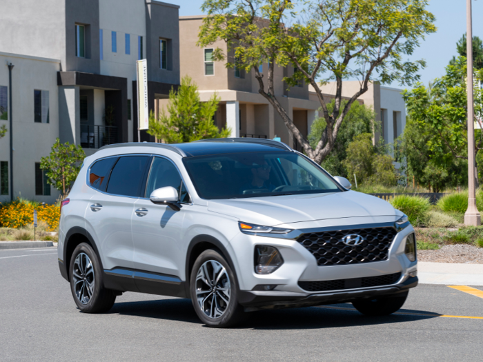 Best Midsize SUV – 2-Row: 2020 Hyundai Santa Fe