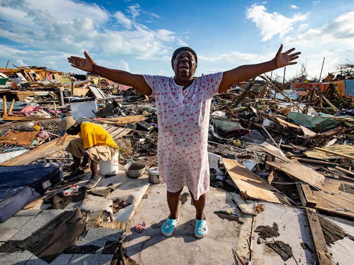 Dorian made the most powerful landfall the Bahamas had ever seen. Then it sat over the island of Grand Bahama for nearly 24 hours.