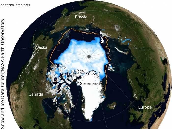 By September, the sea ice had shrunk to 1.6 million square miles — its second-lowest extent in the 41-year record.