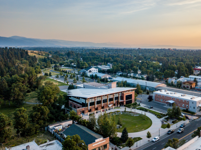 The ranch is a 30-minute drive from Bozeman, an outdoorsy college town with a population of about 48,000.