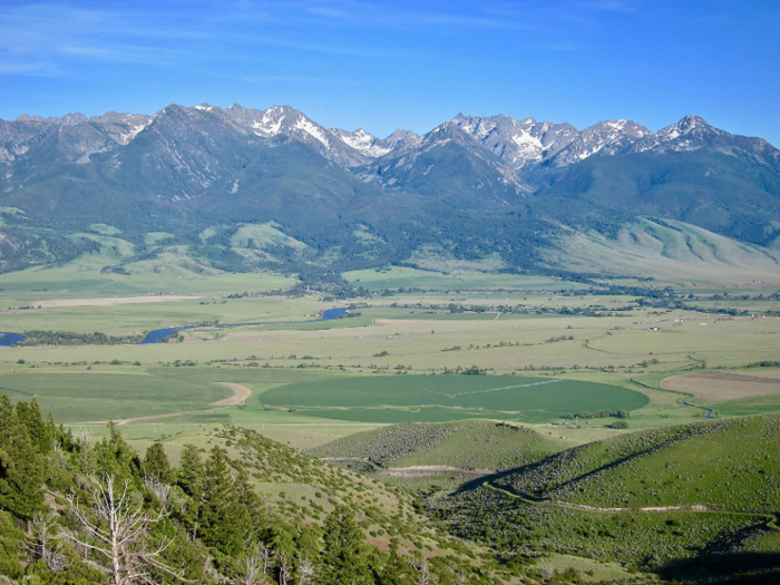 The Paradise Valley Ranch is made up of 40 separate lots that span a combined 9,300 acres.